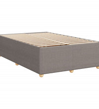 Boxspringbett mit Matratze Taupe 120x190 cm Stoff