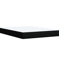 Boxspringbett mit Matratze Schwarz 140x190 cm Stoff