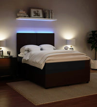 Boxspringbett mit Matratze Schwarz 160x200 cm Samt