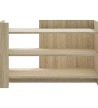 Couchtisch Sonoma-Eiche 80x50x50 cm Holzwerkstoff