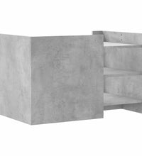 Couchtisch Betongrau 80x50x50 cm Holzwerkstoff