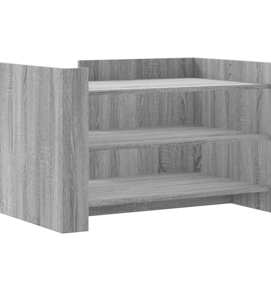 Couchtisch Grau Sonoma 80x50x50 cm Holzwerkstoff