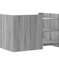 Couchtisch Grau Sonoma 80x50x50 cm Holzwerkstoff