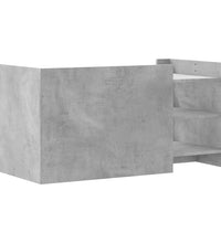 Couchtisch Betongrau 100x50x50 cm Holzwerkstoff