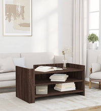 Couchtisch Braun Eichen-Optik 100x50x50 cm Holzwerkstoff