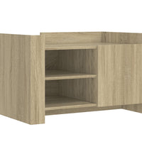 Couchtisch Sonoma-Eiche 80x50x50 cm Holzwerkstoff