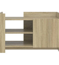 Couchtisch Sonoma-Eiche 80x50x50 cm Holzwerkstoff