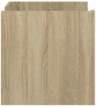 Couchtisch Sonoma-Eiche 80x50x50 cm Holzwerkstoff