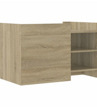 Couchtisch Sonoma-Eiche 80x50x50 cm Holzwerkstoff