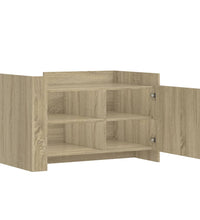 Couchtisch Sonoma-Eiche 80x50x50 cm Holzwerkstoff