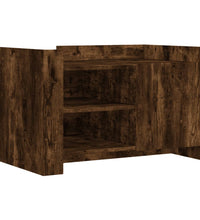 Couchtisch Räuchereiche 80x50x50 cm Holzwerkstoff