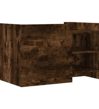 Couchtisch Räuchereiche 80x50x50 cm Holzwerkstoff