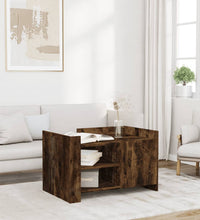 Couchtisch Räuchereiche 80x50x50 cm Holzwerkstoff