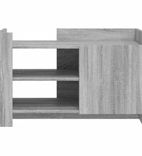 Couchtisch Grau Sonoma 80x50x50 cm Holzwerkstoff