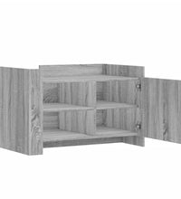 Couchtisch Grau Sonoma 80x50x50 cm Holzwerkstoff