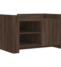 Couchtisch Braun Eichen-Optik 80x50x50 cm Holzwerkstoff