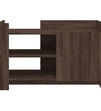 Couchtisch Braun Eichen-Optik 80x50x50 cm Holzwerkstoff