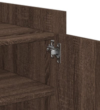 Couchtisch Braun Eichen-Optik 80x50x50 cm Holzwerkstoff