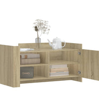 Couchtisch Sonoma-Eiche 100x50x50 cm Holzwerkstoff