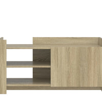 Couchtisch Sonoma-Eiche 100x50x50 cm Holzwerkstoff