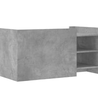 Couchtisch Betongrau 100x50x50 cm Holzwerkstoff