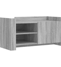 Couchtisch Grau Sonoma 100x50x50 cm Holzwerkstoff