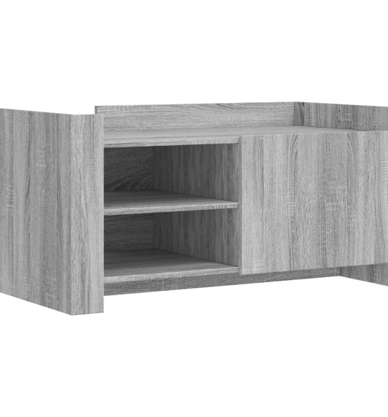 Couchtisch Grau Sonoma 100x50x50 cm Holzwerkstoff