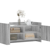 Couchtisch Grau Sonoma 100x50x50 cm Holzwerkstoff