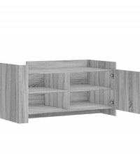 Couchtisch Grau Sonoma 100x50x50 cm Holzwerkstoff