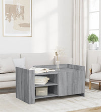 Couchtisch Grau Sonoma 100x50x50 cm Holzwerkstoff