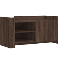 Couchtisch Braun Eichen-Optik 100x50x50 cm Holzwerkstoff