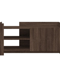 Couchtisch Braun Eichen-Optik 100x50x50 cm Holzwerkstoff