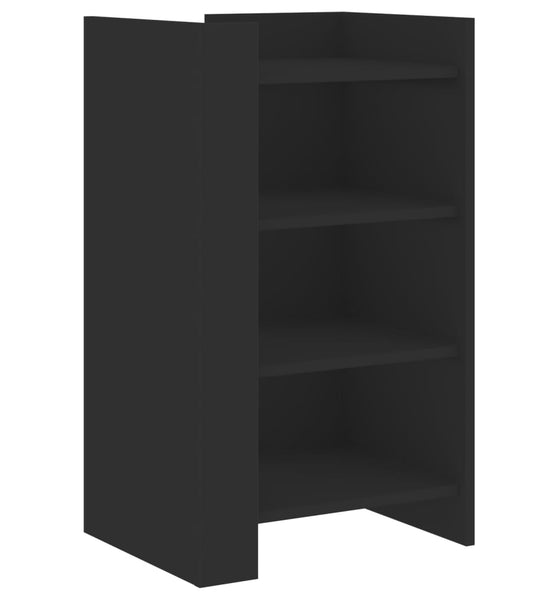 Sideboard Schwarz 45x35x75 cm Holzwerkstoff