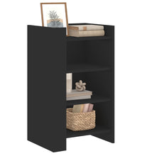 Sideboard Schwarz 45x35x75 cm Holzwerkstoff