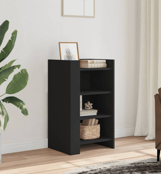 Sideboard Schwarz 45x35x75 cm Holzwerkstoff