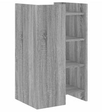 Sideboard Grau Sonoma 45x35x75 cm Holzwerkstoff