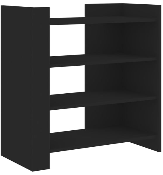 Sideboard Schwarz 73,5x35x75 cm Holzwerkstoff