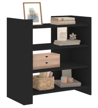 Sideboard Schwarz 73,5x35x75 cm Holzwerkstoff