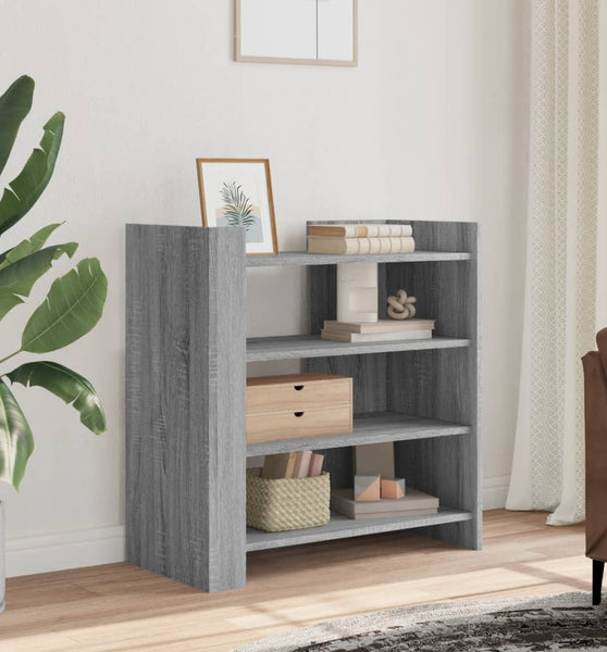 Sideboard Grau Sonoma 73,5x35x75 cm Holzwerkstoff