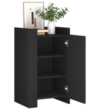 Sideboard Schwarz 45x35x75 cm Holzwerkstoff