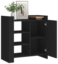 Sideboard Schwarz 73,5x35x75 cm Holzwerkstoff