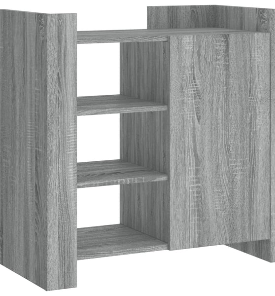 Sideboard Grau Sonoma 73,5x35x75 cm Holzwerkstoff