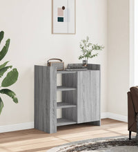 Sideboard Grau Sonoma 73,5x35x75 cm Holzwerkstoff