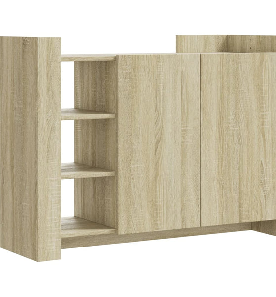 Sideboard Sonoma-Eiche 100x35x75 cm Holzwerkstoff