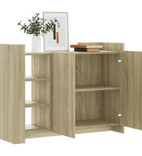 Sideboard Sonoma-Eiche 100x35x75 cm Holzwerkstoff