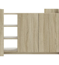 Sideboard Sonoma-Eiche 100x35x75 cm Holzwerkstoff