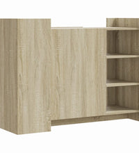 Sideboard Sonoma-Eiche 100x35x75 cm Holzwerkstoff