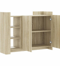 Sideboard Sonoma-Eiche 100x35x75 cm Holzwerkstoff