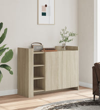 Sideboard Sonoma-Eiche 100x35x75 cm Holzwerkstoff