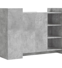 Sideboard Betongrau 100x35x75 cm Holzwerkstoff